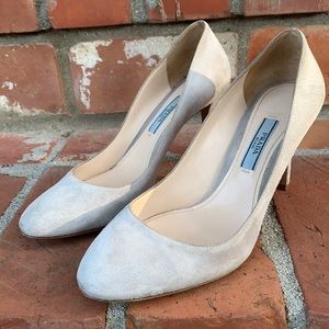 Prada suede pumps